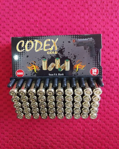 CODEX GOLD KURUSIKI MERMİSİ 9MM